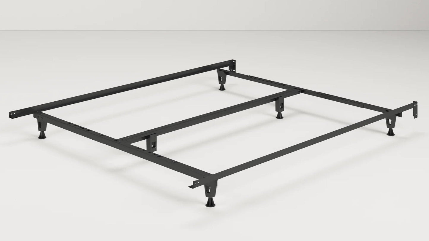 Metal Bed Frame with Glides
