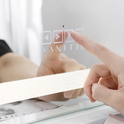 Crystal Hollywood Vanity Mirror