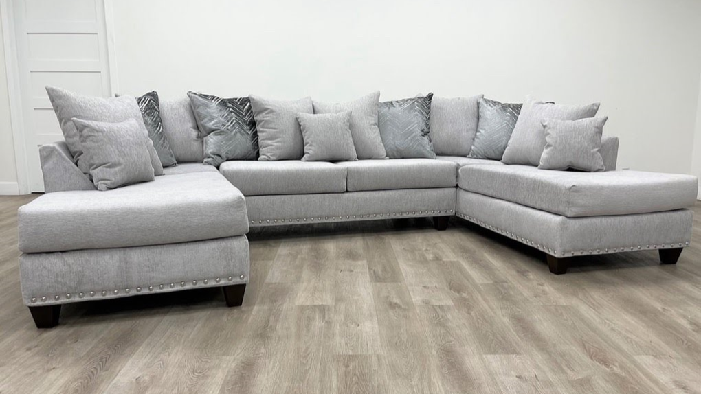 Suave Dove Sectional