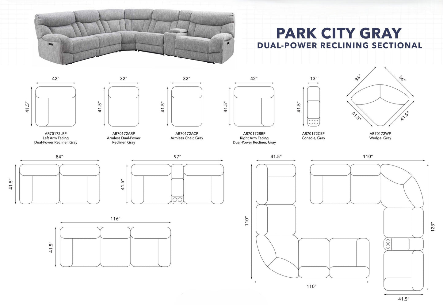 Park City Power Sectional
