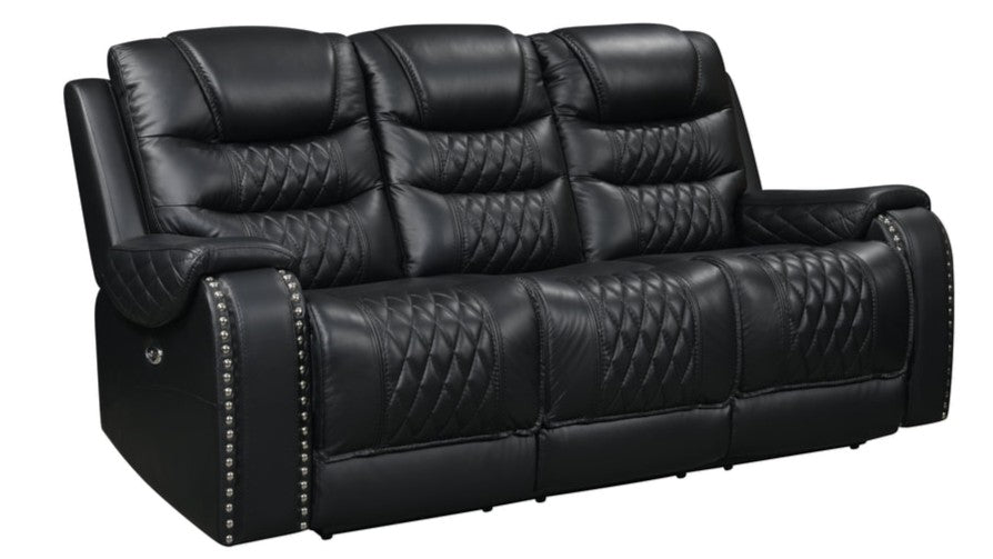 Harley 3Pc  Power Recliners -Top Grain-