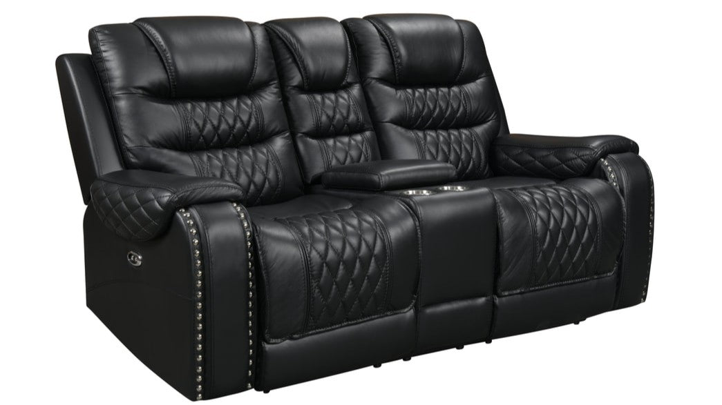 Harley 3Pc  Power Recliners -Top Grain-