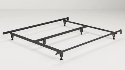 Metal Bed Frame with Glides