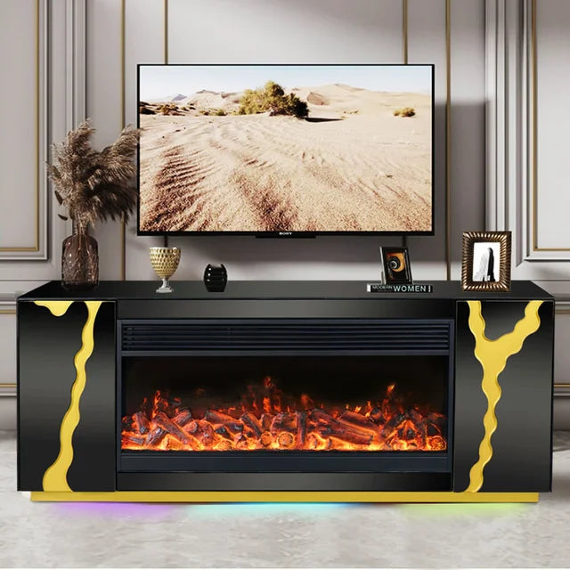 Vesuvius Fireplace Tv Stand