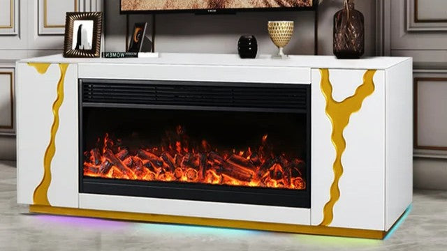 Vesuvius Fireplace Tv Stand