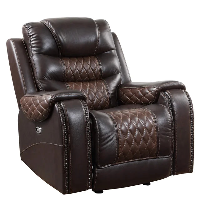 Harley 3Pc  Power Recliners -Top Grain-