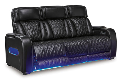 Glam Power Recliners  -Top grain + Massage-