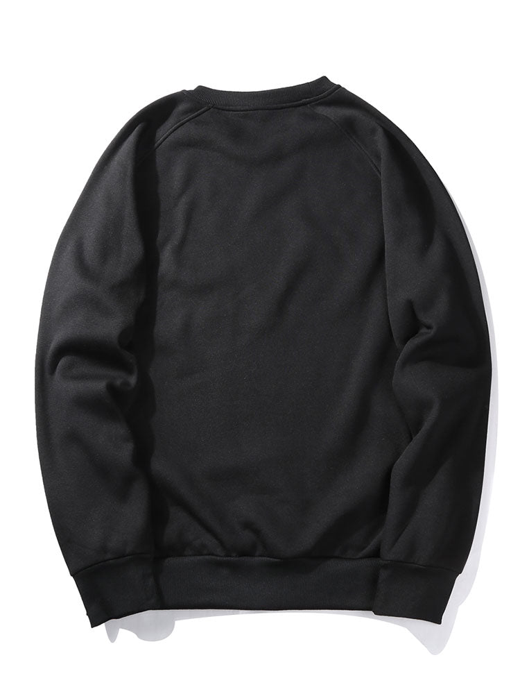 Dancing Skeleton Print Sweatshirt